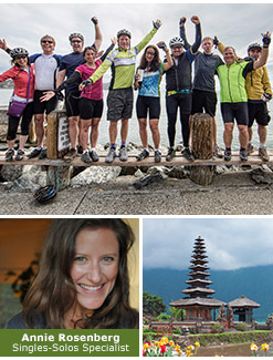 Singles-Solos biking and hiking trips